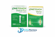 One Touch Test Strips x2 & Lancets Bundle