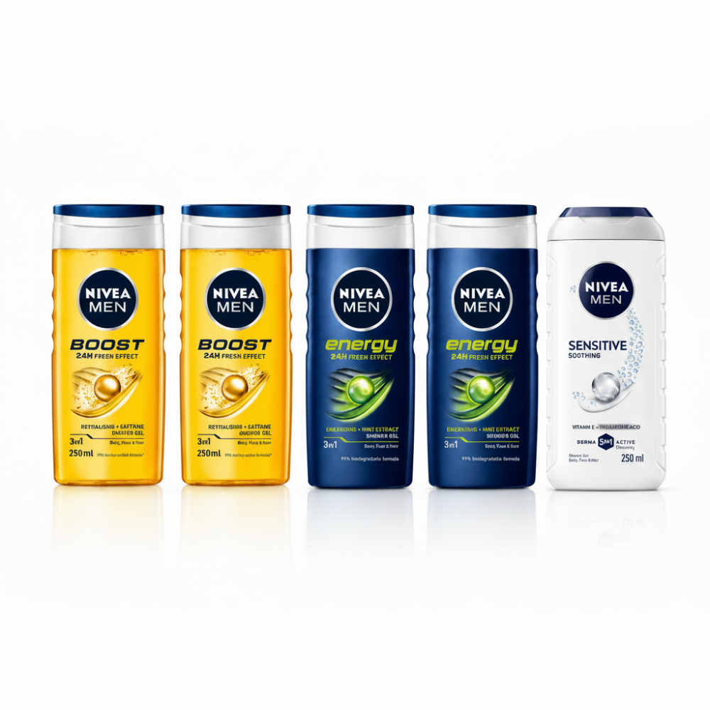 Nivea Men Shower Bundle