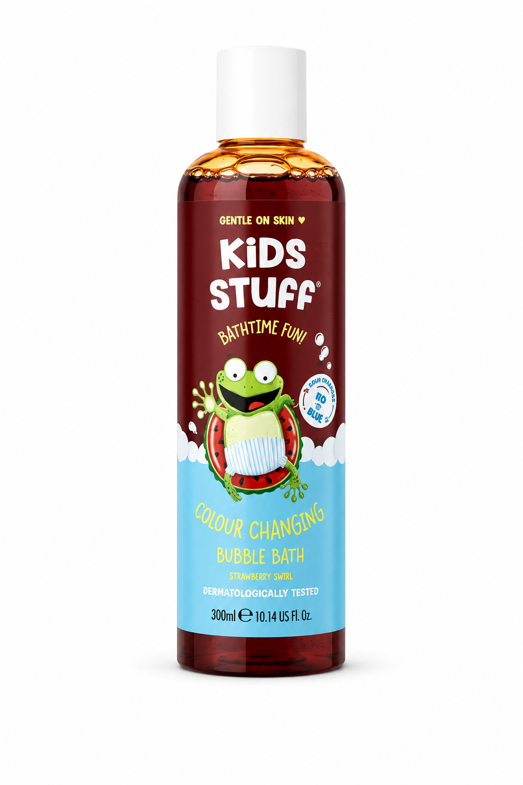 Kids Stuff Crazy Colour Changing Bubble Bath Red - 300ml