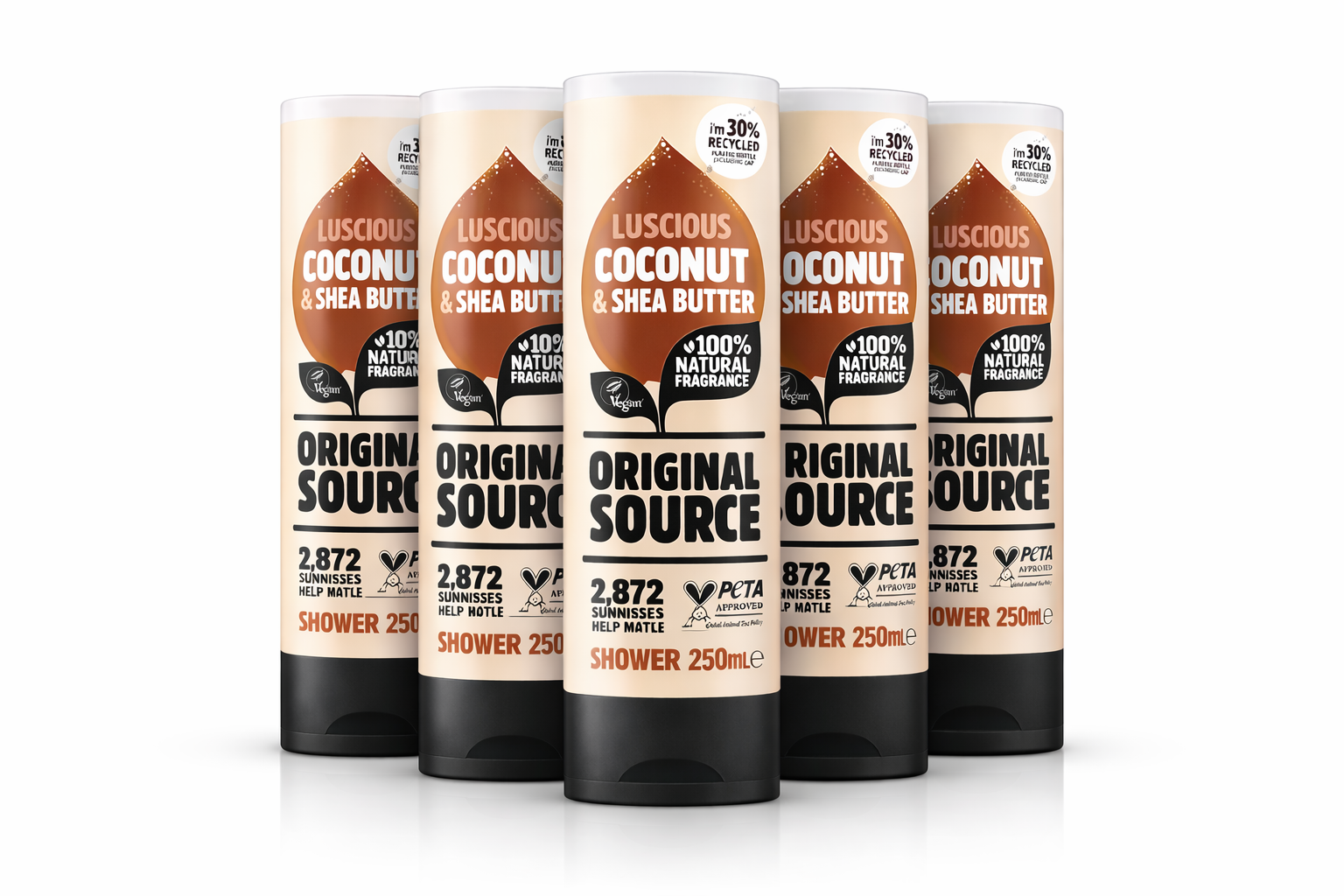 Original Source Coconut Body Wash - 250ml x 6