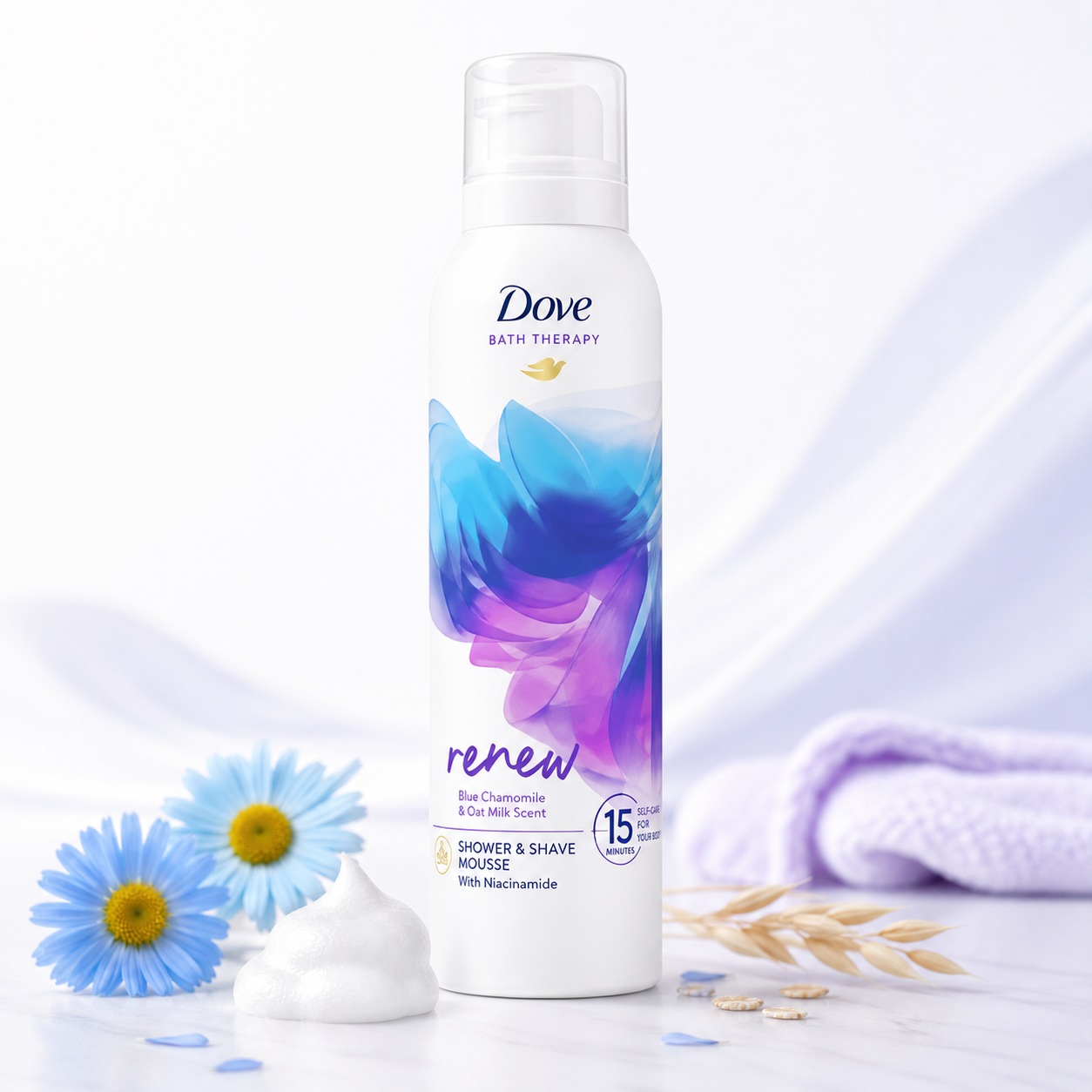 Dove Shower & Shave Mousse Renew - 200ml
