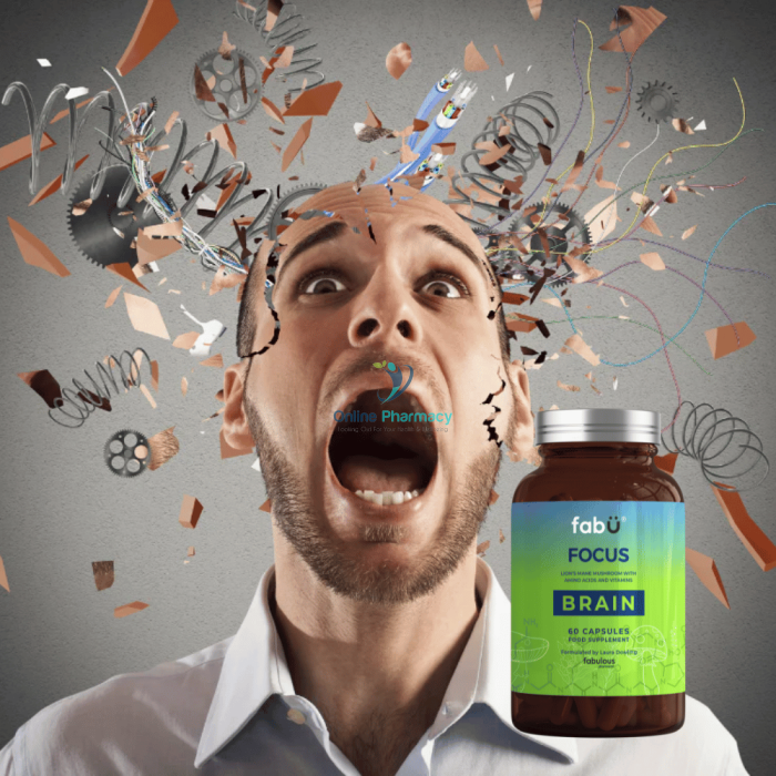 fabÜ Focus Brain - 60 Capsules