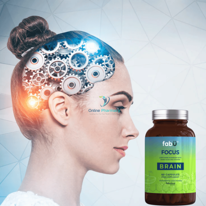 fabÜ Focus Brain - 60 Capsules