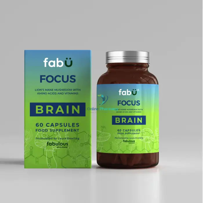 fabÜ Focus Brain - 60 Capsules