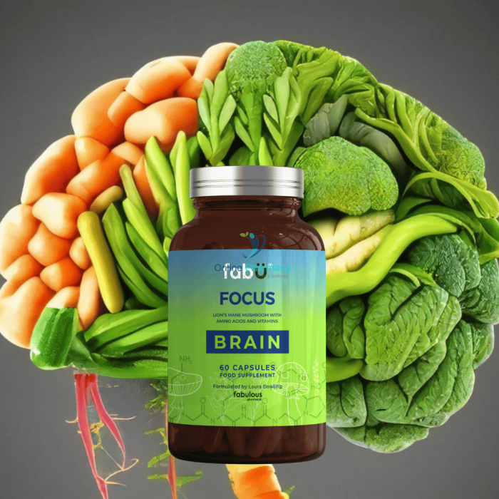 fabÜ Focus Brain - 60 Capsules