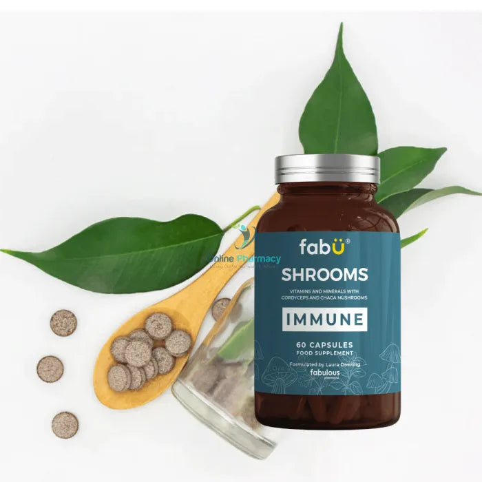 fabÜ Shrooms Immune - 60 Capsules
