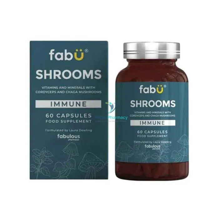 fabÜ Shrooms Immune - 60 Capsules
