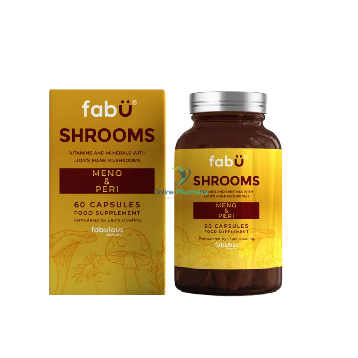 fabÜ Shrooms Meno & Peri - 60 Capsules