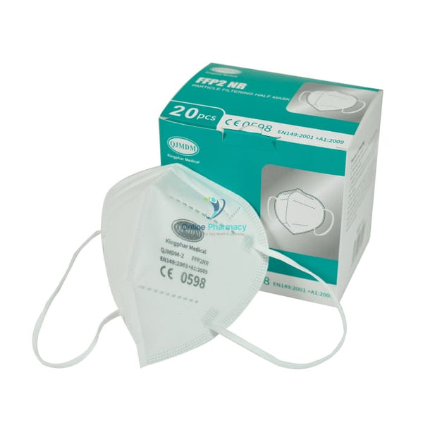 FFP2 NR Particle Filtering Half Facemask - Single/20 Pack - OnlinePharmacy