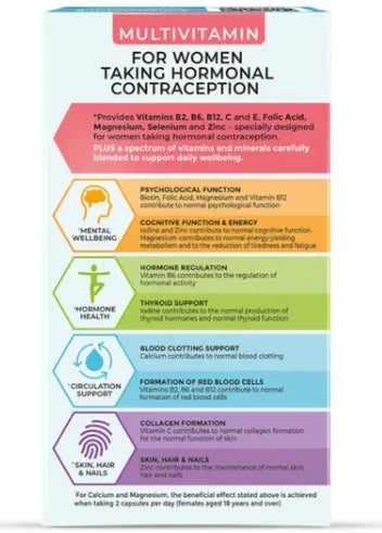 Health & Her Contraceptive Multivitamin - 60 Tablets