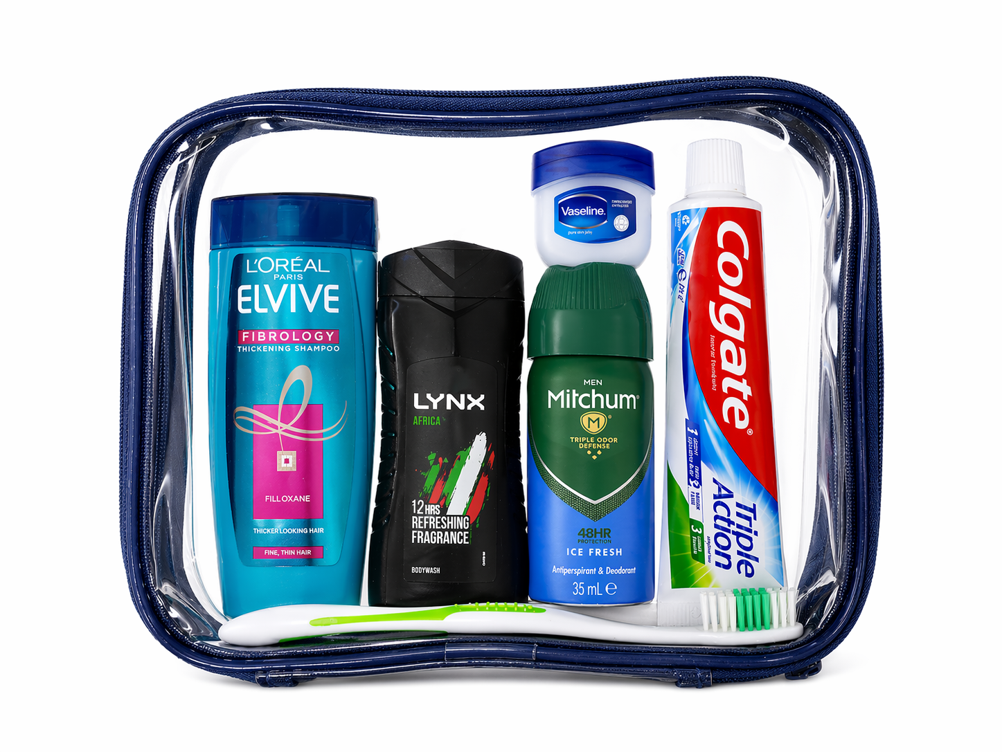 Gents Travel Set Multi - 6 pack