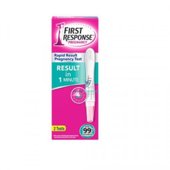 First Response Rapid Pregnancy Test - Twin Pack - OnlinePharmacy