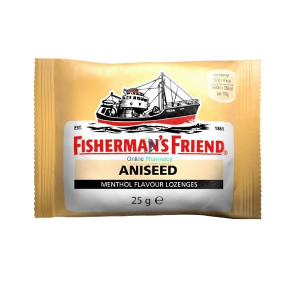 Fishermans Friend Lozenges Aniseed - 25g - OnlinePharmacy