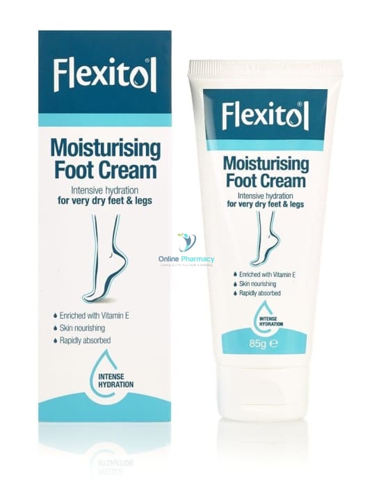 Flexitol Moisturising Foot Cream - 85g - OnlinePharmacy