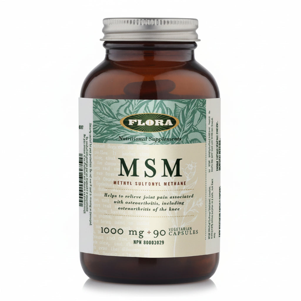 Flora MSM 1000mg Capsules - 90 pack