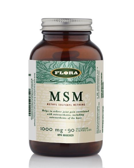 Flora MSM 1000mg Capsules - 90 pack