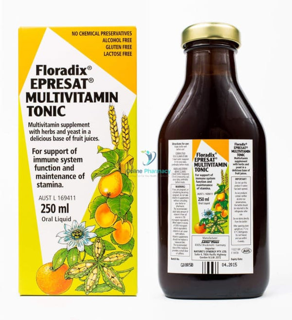 Floradix Epresat Liquid Multivitamin Formula - 250ml - OnlinePharmacy