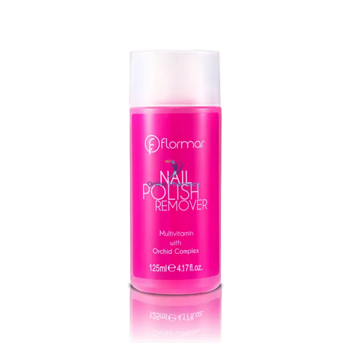 Flormar Nail Polish Remover Orchid Complex - 125ml - OnlinePharmacy