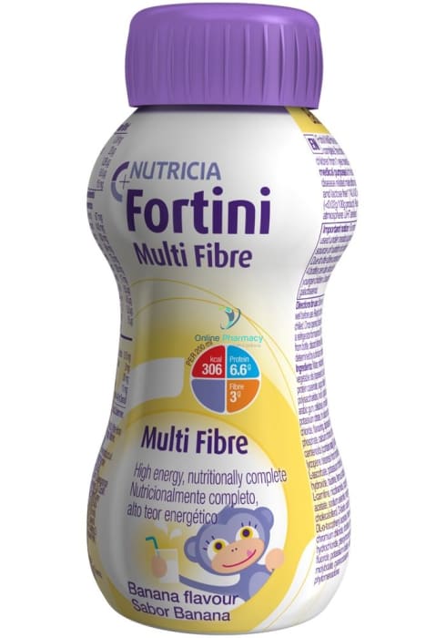 Fortini Compact Multi Fibre Banana - 125Ml Nutrition Drinks & Shakes