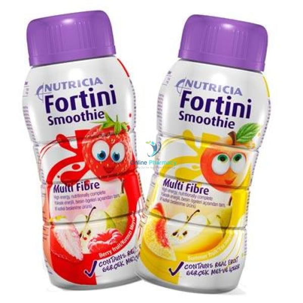 Fortini Smoothie Multi Fibre For Children - Summer Fruit & Berry Fruit flavour - OnlinePharmacy