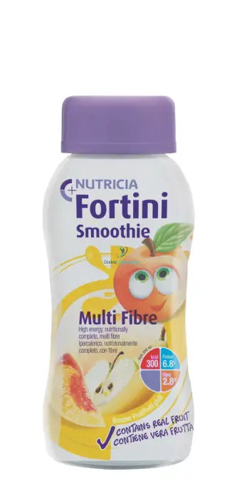 Fortini Smoothie Multi Fibre 200Ml - Summer Fruit Nutrition Drinks & Shakes