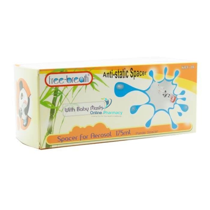 Free-breath Anti-Static Panda Spacer (With Baby/Child Mask) 175ml - OnlinePharmacy