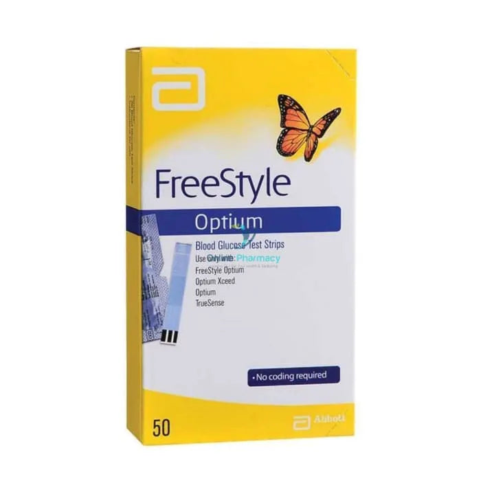 Freestyle Optium Blood Glucose Test Strip