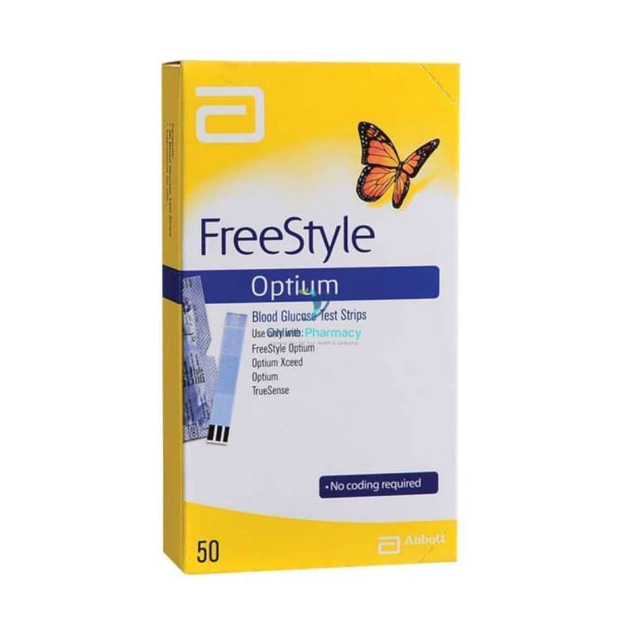 Freestyle Optium Blood Glucose Test Strip - OnlinePharmacy