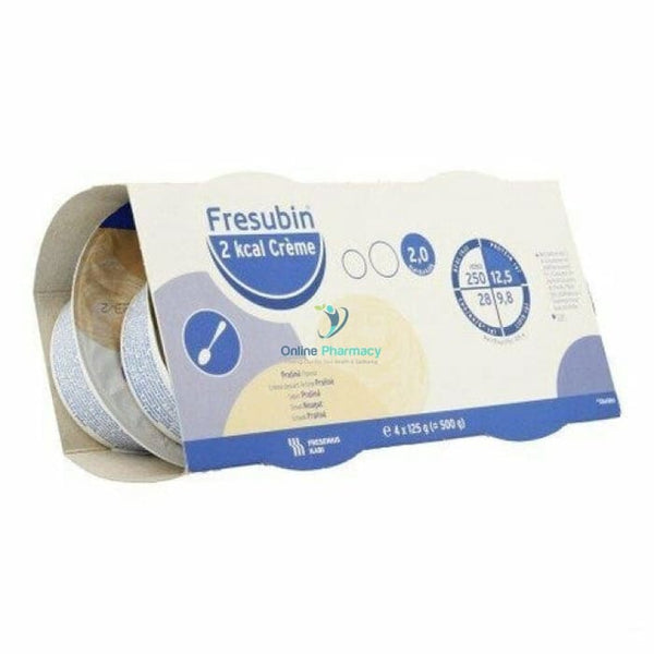 Fresubin 2Kcal Creme Nutritional Supplement Praline - 4 X 125G. Nutrition Drinks & Shakes