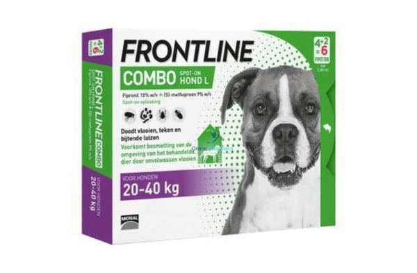 Frontline Combo Spot-on Treatment for Large Dogs (20-40kg) - Treat Fleas and Ticks - OnlinePharmacy