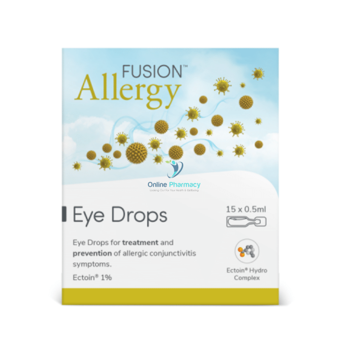 Fusion Allergy Eye Drops - 15 x 0.5ml - OnlinePharmacy