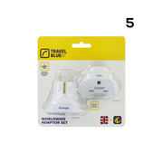 Travel Blue Europe & USA Worldwide Adaptor Set