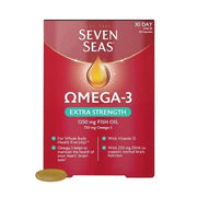 Seven Seas Omega-3 Fish Oil Extra Strength with Vitamin D - 30 Capsules