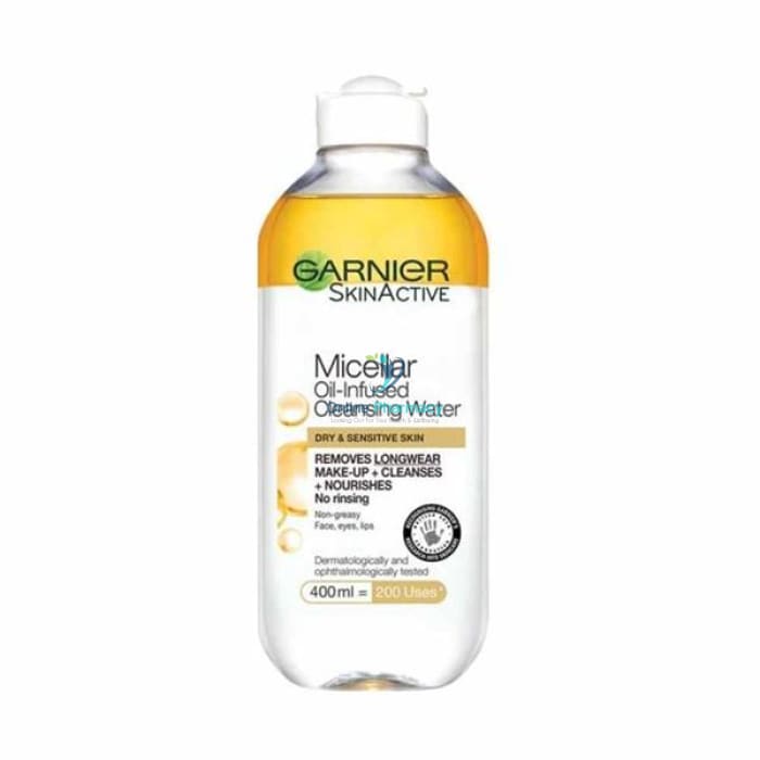 Garnier Micellar Oil-Infused Cleansing Water - 400Ml Facial Cleansers