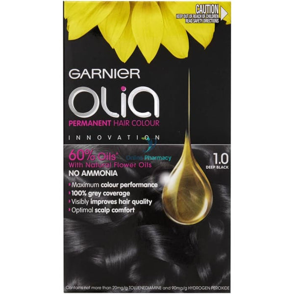 Garnier Olia 1.0 Night Black Hair Colour With Essential Oil - OnlinePharmacy
