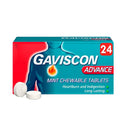 Gaviscon Advance Chewable Tablets - 24 Pack