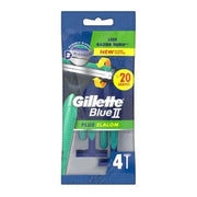 Gillette Blue 2 Plus Slalom Disposable 4's
