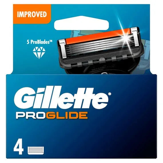 Gillette Proglide Razor Blades 4'S