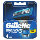 Gillette Mach 3 Turbo Blades 4S Razors & Razor