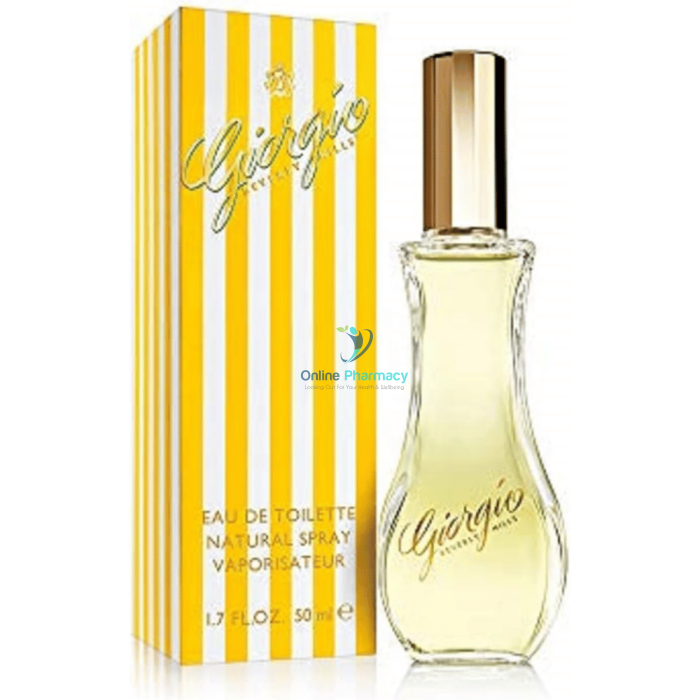 Giorgio Yellow Ladies Eau De Toilette - 50Ml Fragrance