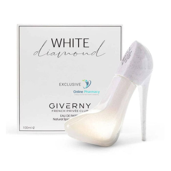 GIVERNY Shoe White Diamond - OnlinePharmacy