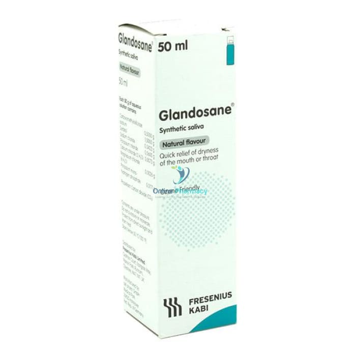 Glandosane Artificial Saliva Spray - 50ml - OnlinePharmacy
