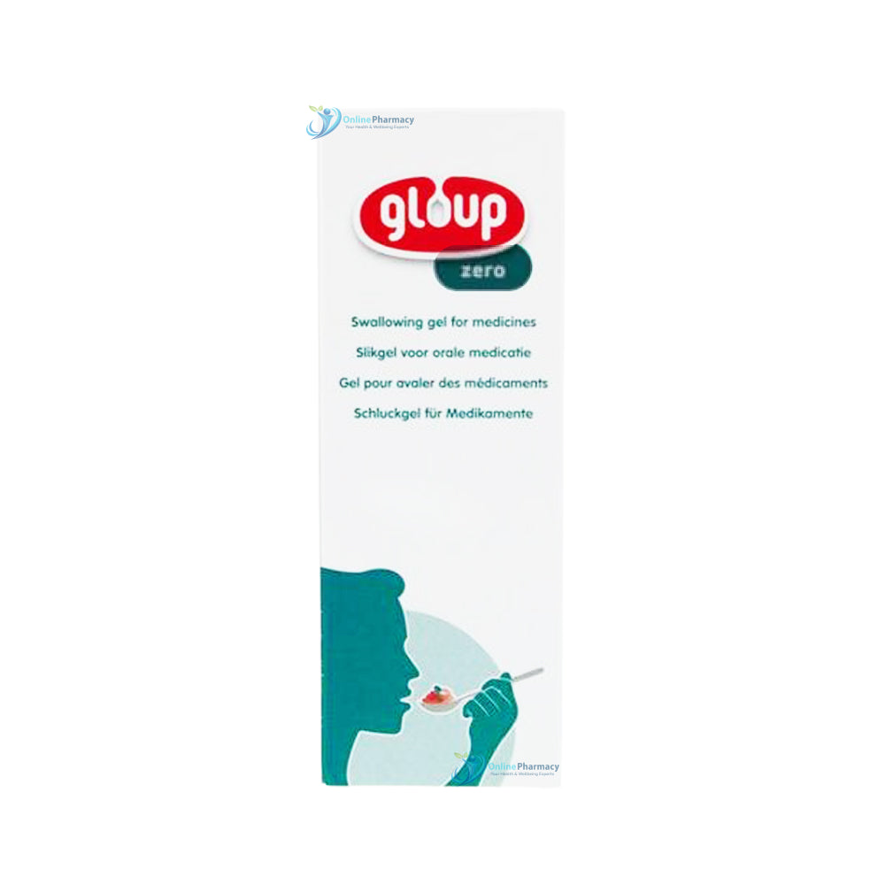 Gloup Zero Swallowing Gel Raspberry Flavour - 150ml / 500ml
