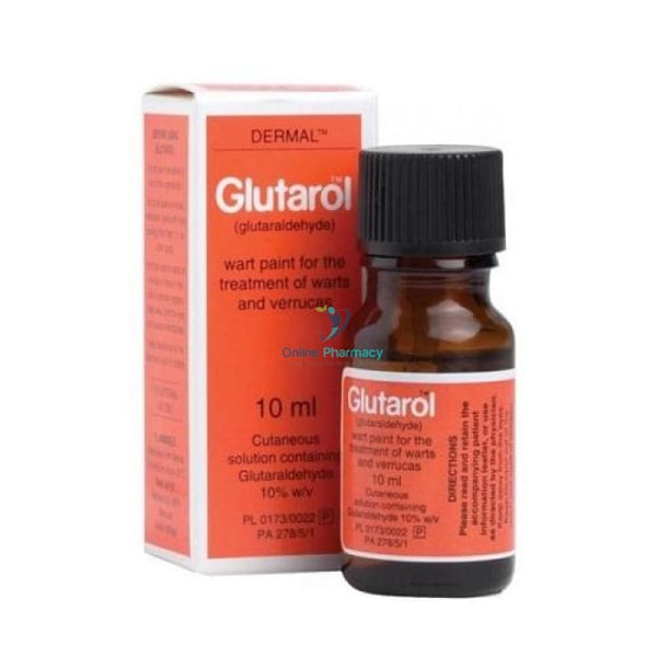 Glutarol Wart Treatment - 10ml - OnlinePharmacy