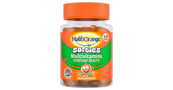 Haliborange 3-12 Years Multivitamins - 30 Orange Flavour Softies - OnlinePharmacy