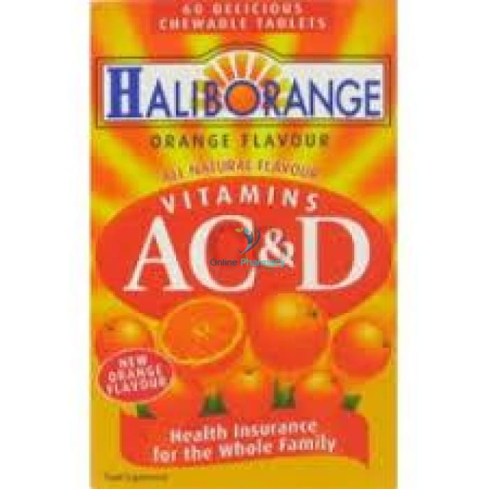 Haliborange A, C & D Vitamin Tablets- 3 Essential Vitamins For Kids - OnlinePharmacy