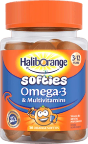 Haliborange Omega-3 Softies - 30 Chewable Softies