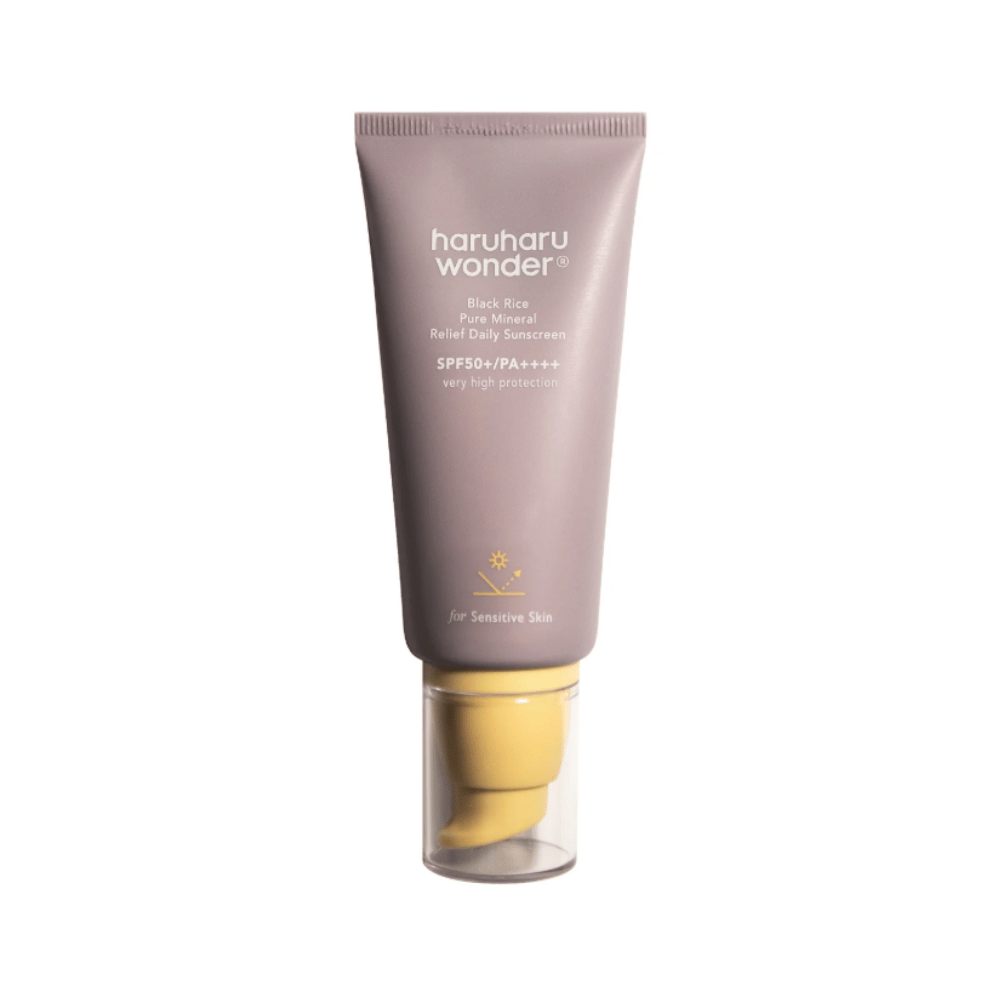 haruharu wonder Black Rice Pure Mineral Relief SPF50 Daily Sunscreen 50ml