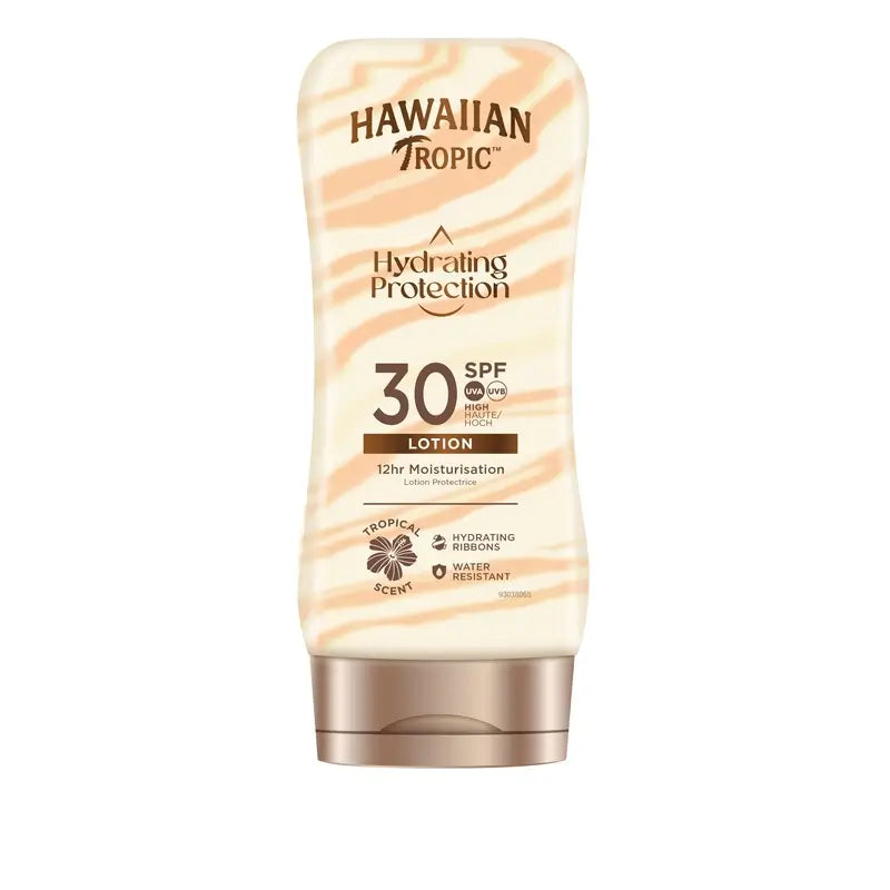 Hawaiian Tropic Hydrating Sunscreen Lotion SPF 30 - 180ml
