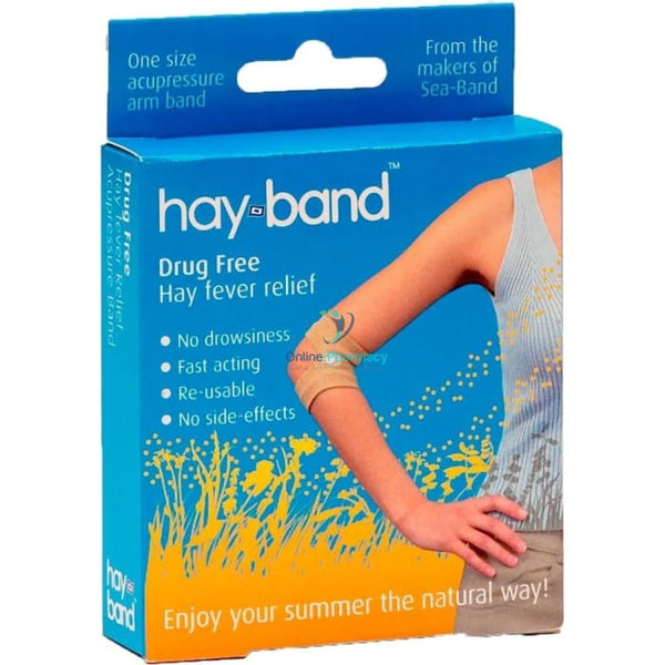 Hay-Band Acupressure Band For Hayfever - 1 Pack - OnlinePharmacy